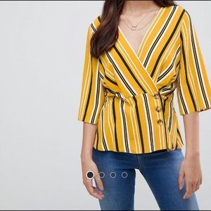 FINAL SALE: ASOS Wrap Top